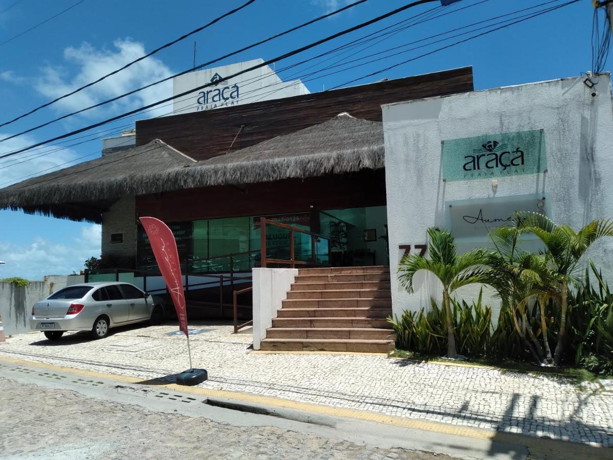 나탈 Flat A Beira Mar, Vista Lateral - Araca 408 아파트 외부 사진