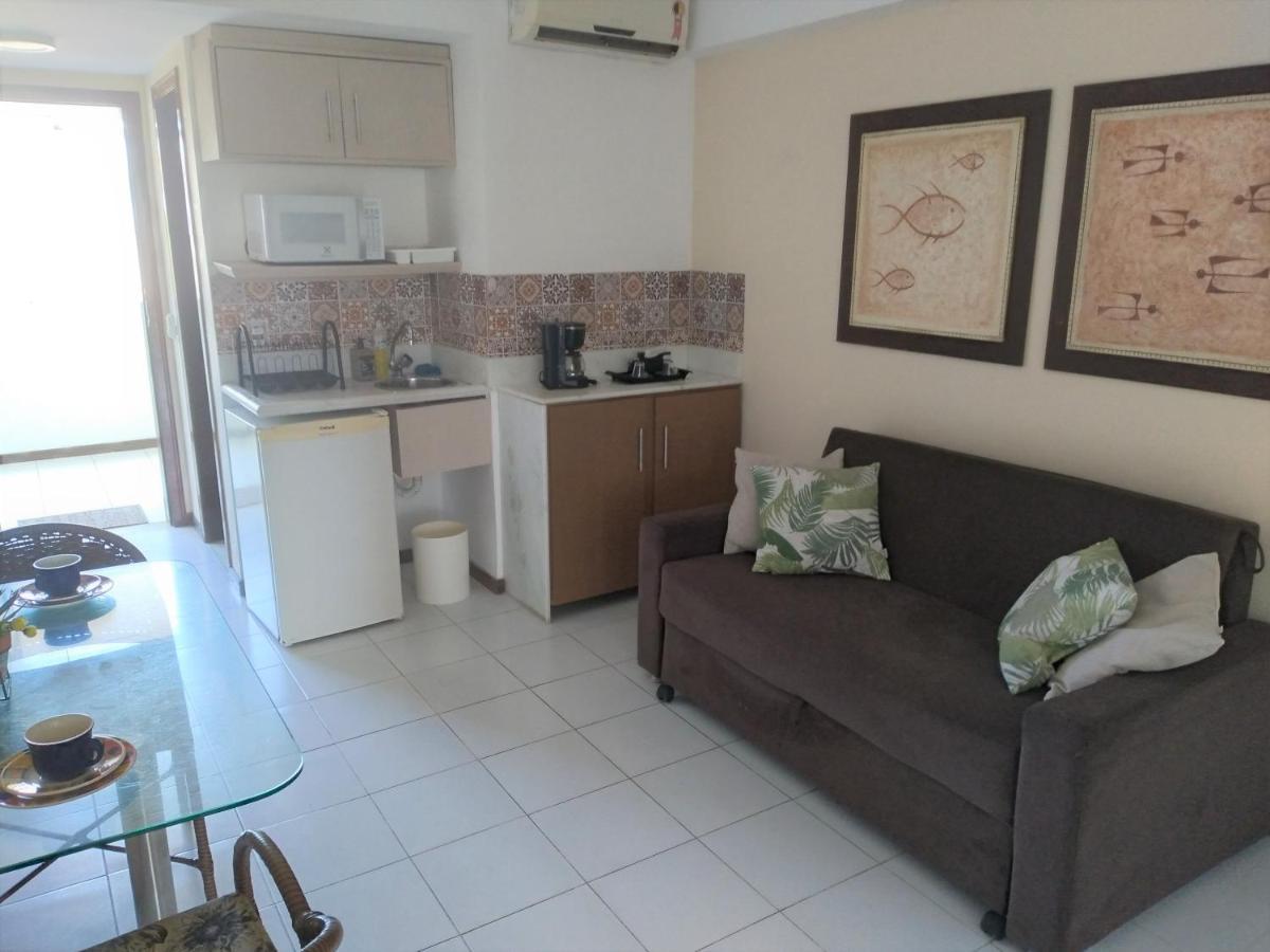 나탈 Flat A Beira Mar, Vista Lateral - Araca 408 아파트 외부 사진