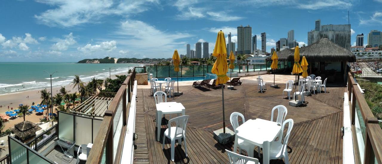 나탈 Flat A Beira Mar, Vista Lateral - Araca 408 아파트 외부 사진