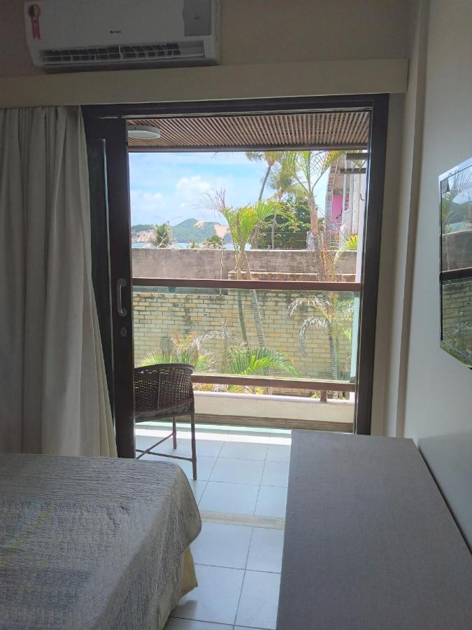 나탈 Flat A Beira Mar, Vista Lateral - Araca 408 아파트 외부 사진
